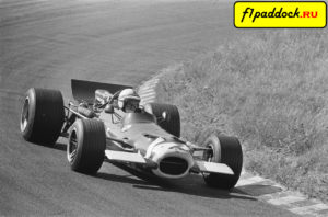 BRM P139 для сезона 1969 года