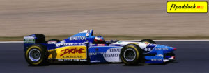Benetton B195 Renault для сезона 1995 года