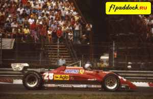 Ferrari 126C2 для сезона 1982 года