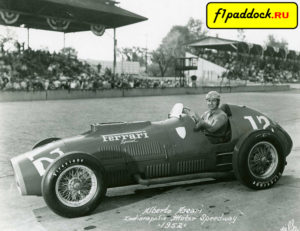 Ferrari 375 Special для сезона 1952 года