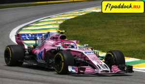 Force India VJM11 Mercedes для сезона 2018 года