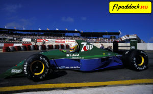 Jordan 191 Ford Cosworth для сезона 1991 года