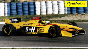 Jordan 197 Peugeot для сезона 1997 года