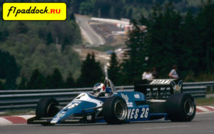 Ligier JS21 Ford Cosworth для сезона 1983 года
