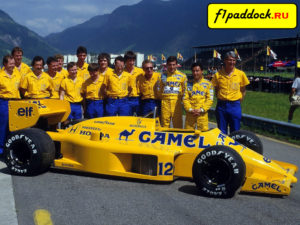 Lotus 99T Honda для сезона 1987 года