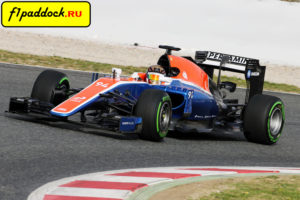 Manor MRT05 Mercedes для сезона 2016 года