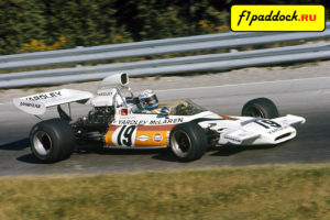 McLaren M19C Ford Cosworth для сезона 1972 года