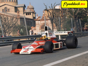McLaren M23 Ford Cosworth для сезона 1975 года