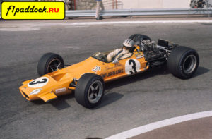 McLaren M7A Ford Cosworth для сезона 1969 года