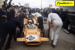 McLaren M9A Ford Cosworth для сезона 1969 года