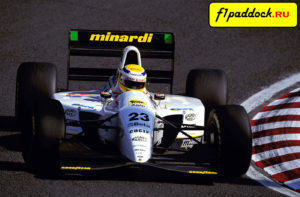 Minardi M193 Ford Cosworth для сезона 1993 года