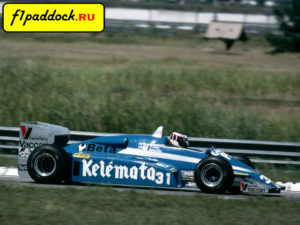 Osella FA1D Ford Cosworth для сезона 1983 года