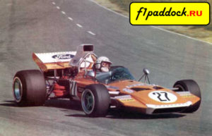 Surtees TS9 Ford Cosworth для сезона 1972 года