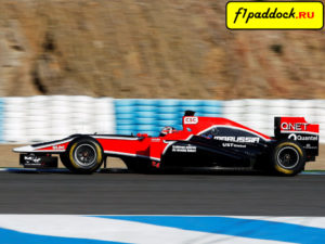 Virgin MVR-02 Cosworth для сезона 2011 года