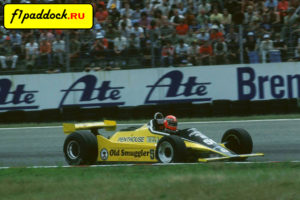 Williams FW07B Ford Cosworth для сезона 1980 года