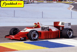 Zakspeed 861 для сезона 1986 года