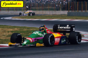 Benetton B187 Ford Cosworth для сезона 1987 года