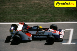 Toleman TG183B Hart для сезона 1984 года