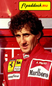 1991 год. Ален Прост - пилот команды Ferrari