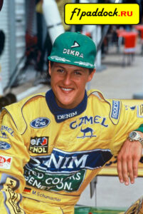 1993 год. Михаэль Шумахер - пилот команды Benetton