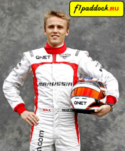 2013 год. Макс Чилтон - пилот команды Marussia