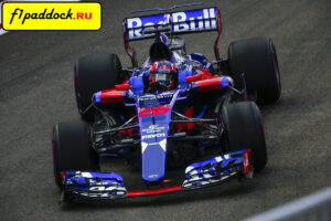 2017 год. Даниил Квят за рулём Toro Rosso STR12 Renault