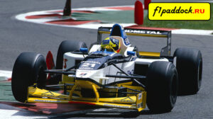 1997 год. Тарсо Маркес за рулём Minardi M197 Hart
