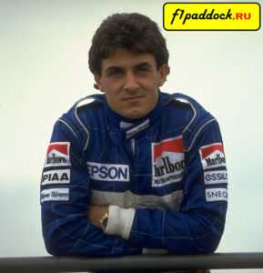 1990 год. Жан Алези - пилот команды Tyrrell