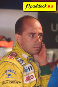 1991 год. Роберто Морено - пилот команды Benetton