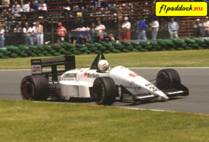 Euro Brun ER-188 Ford Cosworth для сезона 1988 года