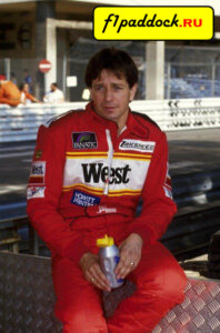 1987 год. Мартин Брандл - пилот команды Zakspeed