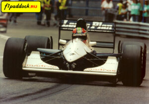 1992 год. Эрик ван де Пул представляет команду Motor Racing Developments, пилотируя Brabham BT60B Judd в дни проведения Гран-При Монако