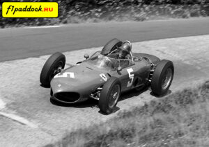 1961 год. Ричи Гинтер за рулём Ferrari 156 в Гран-При Германии