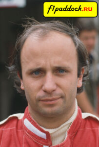 1982 год. Тео Фаби - пилот команды Toleman