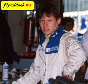 1989 год. Стефано Модена - пилот команды Motor Racing Developments