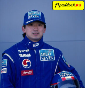 1996 год. Юкио Катаяма - пилот команды Tyrrell