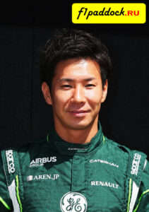2014 год. Камуи Кобаяши - пилот команды Caterham