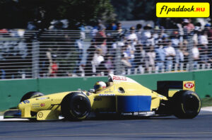 Forti FG01-95B Ford Cosworth для сезона 1996 года