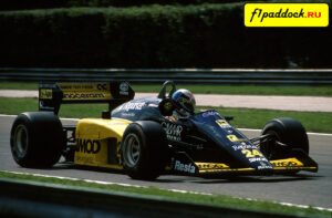 Minardi M186 Motori Moderni для сезона 1986 года