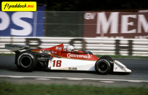 Surtees TS19 Ford Cosworth для сезона 1976 года