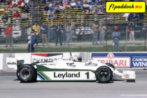 Williams FW07C Ford Cosworth для сезона 1981 года
