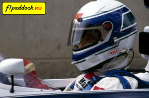 Шлем Джованны Амати для сезона 1992 года (команда Motor Racing Developments)