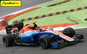 2016 год. Эстебан Окон за рулём Manor MRT05 Mercedes