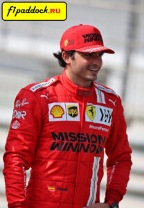 2021 год. Карлос Сайнц мл. — пилот команды Ferrari