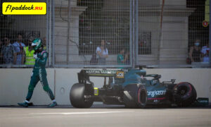 2021 год. Лэнс Стролл разбил свой Aston Martin AMR21 Mercedes в первом сегменте квалификации Гран-При Азербайджана