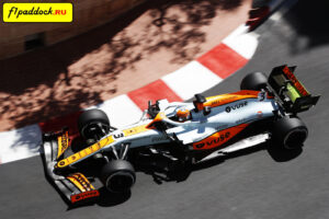 McLaren MCL35M Mercedes для сезона 2021 года (специальная ливрея для Гран-При Монако)