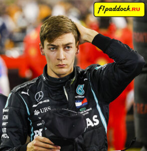 2020 год. Джордж Расселл — пилот команды Mercedes