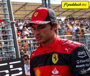 2022 год. Карлос Сайнц мл. — пилот команды Ferrari