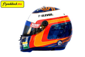 Шлем Карлоса Сайнца мл. для сезона 2019 года (команда McLaren)