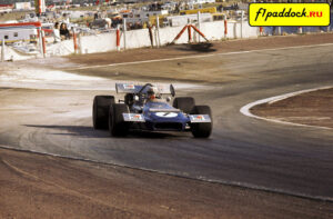 1970 год. Джеки Стюарт представляет команду Tyrrell, пилотируя March 701 Ford Cosworth в Гран-При Испании